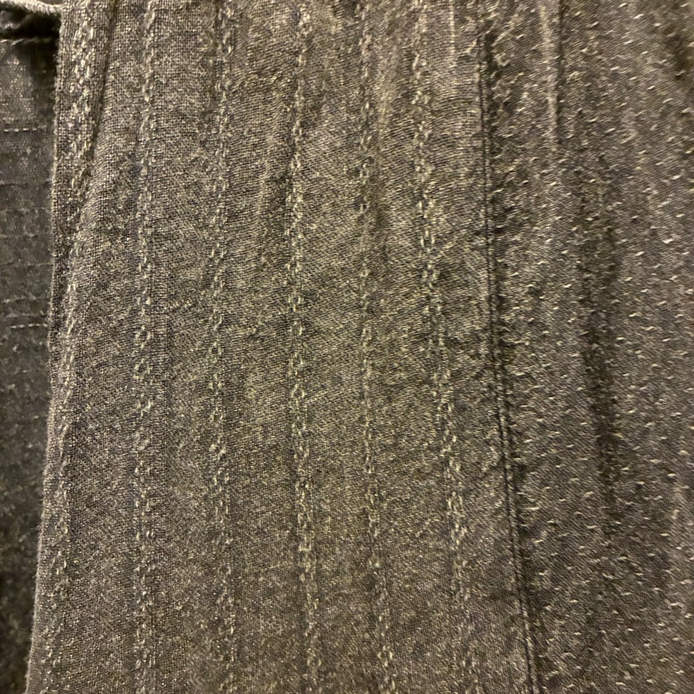🖤❣️Rare❣️🖤 Delightful Gray Tiered Dress by Young Threads - Picture 7 of 9